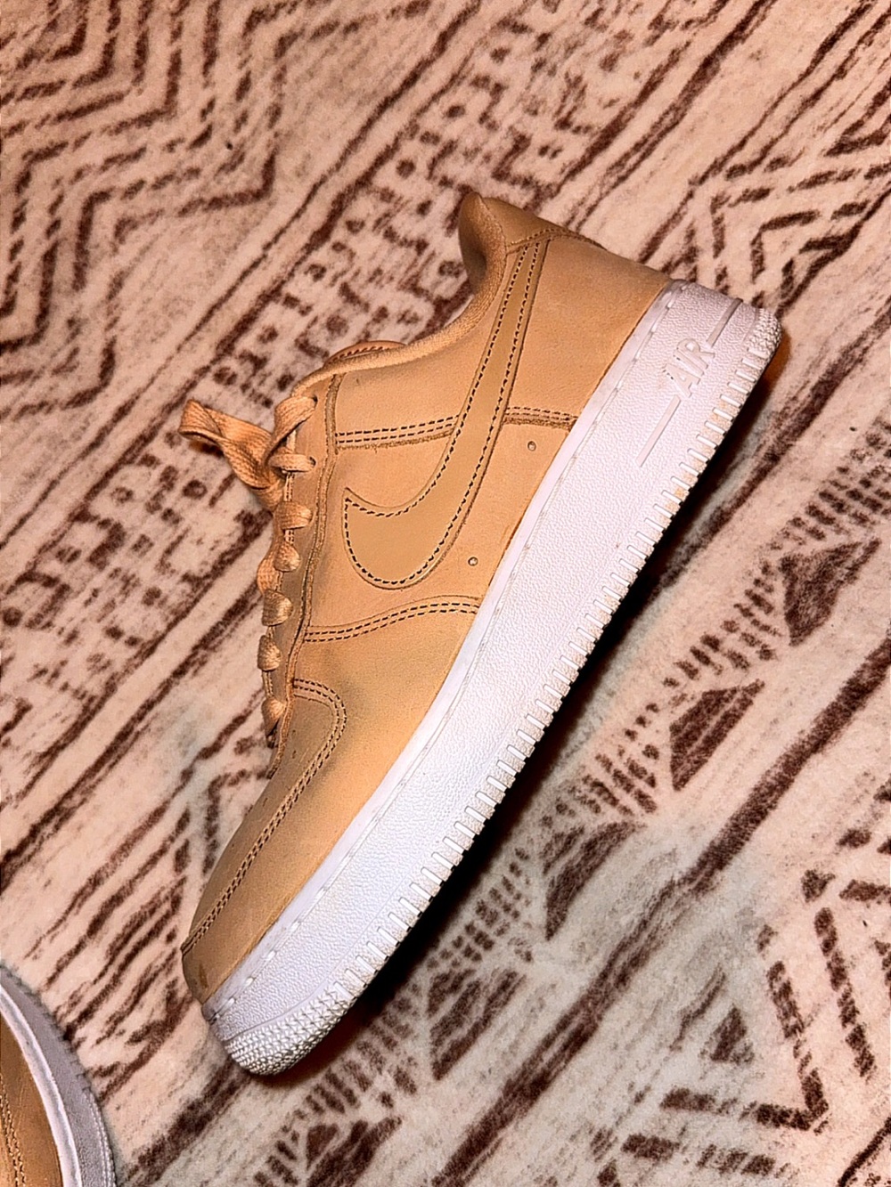Nike Low-Top Sneakers in Tan/White - Picture 12 of 15